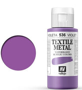 VALLEJO TEXTILE COLOR 536: 60 ML. VIOLET METAL - Al Masam Stationery LLC